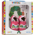 Stride Rite is currently having their summer clearance sale: up to 50% off. The sale ends July 19, 2011. One of the cutest sale items is their Eric Carle gift set for girls. The set comes with one of Mr. Carle’s books and a pair of shoes. They are on sale now for $19.95. Unfortunately, sale items often don’t have all of the sizes in stock.