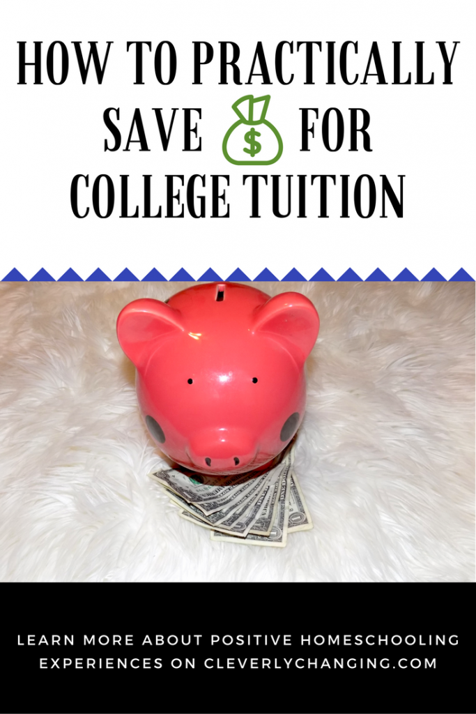 How to practically save money for your child's college tuition
