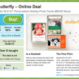 Shutterfly offers high quality personalized holiday cards. This Groupon deal ($40 for 40 5″x7″ Personalized Holiday Photo Cards ($83.60 Value)) is a great value and I wanted to share it...