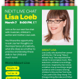 The first “Inside the Crayon Box” live chat is Wednesday, March 7 at 9 p.m. EST. Join Crayola and musician, children´s author and mom, Lisa Loeb for a 45-minute live streaming video chat on the Crayola Facebook Page. Interested in the topics to be covered during the chat? Why Does Creativity Matter? Creativity is not about who´s the best artists or becoming an architect. It´s a way of thinking that encourages kids´ original ideas and develops their confidence. Growing Up Creative. Lisa will share stories about growing up in a home where creativity was encouraged. Simple Tips. Easy Ideas. Like...