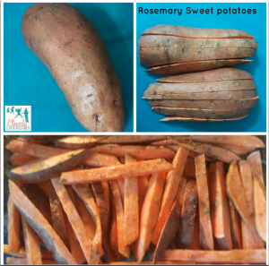 Cooking with Kids Rosemary Sweet Potatoes