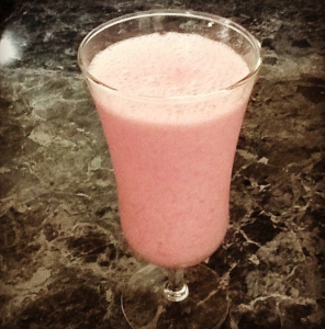 Silk Strawberry and Pineapple Smoothie
