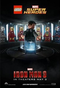 Iron Man 3 In Theaters May 3rd Lego Poster