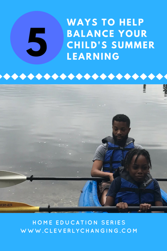 5 Ways to Balance Elementary Students Summer Learning