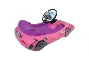 Digital toys-Inflatable Race car w_ iPad