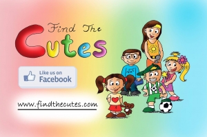 Find the Cutes on social media. Kickstarter Campaign Mar 1- Mar 31