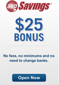 Get $25 when you sign up for a Capital 360 Savings account