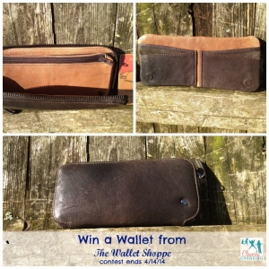 Win a wallet from The Wallet Shoppe contest ends 4/14
