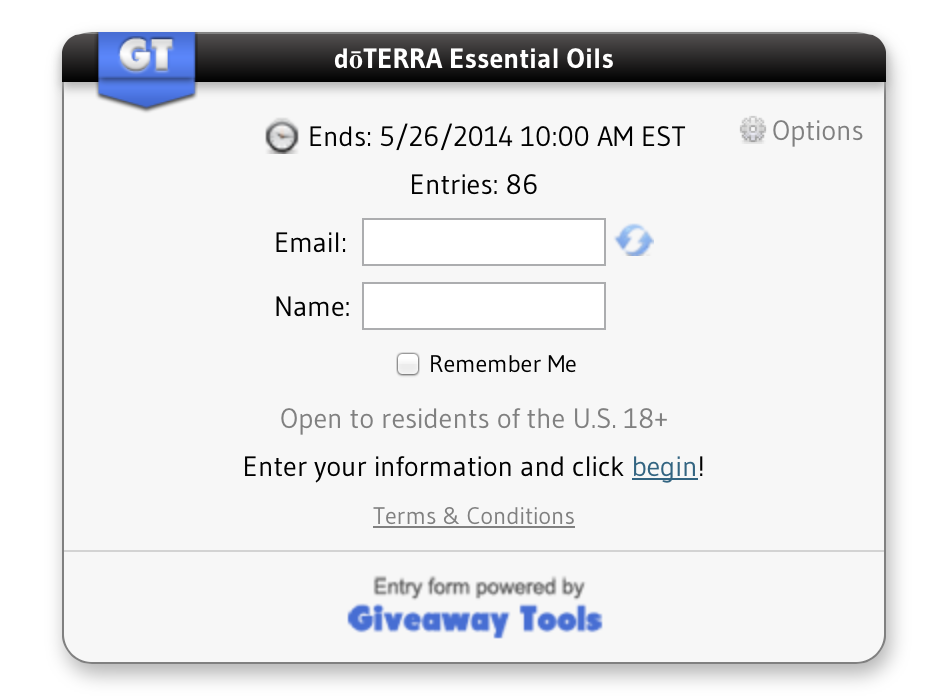 How to enter a giveaway using Giveaway Tools (GT).