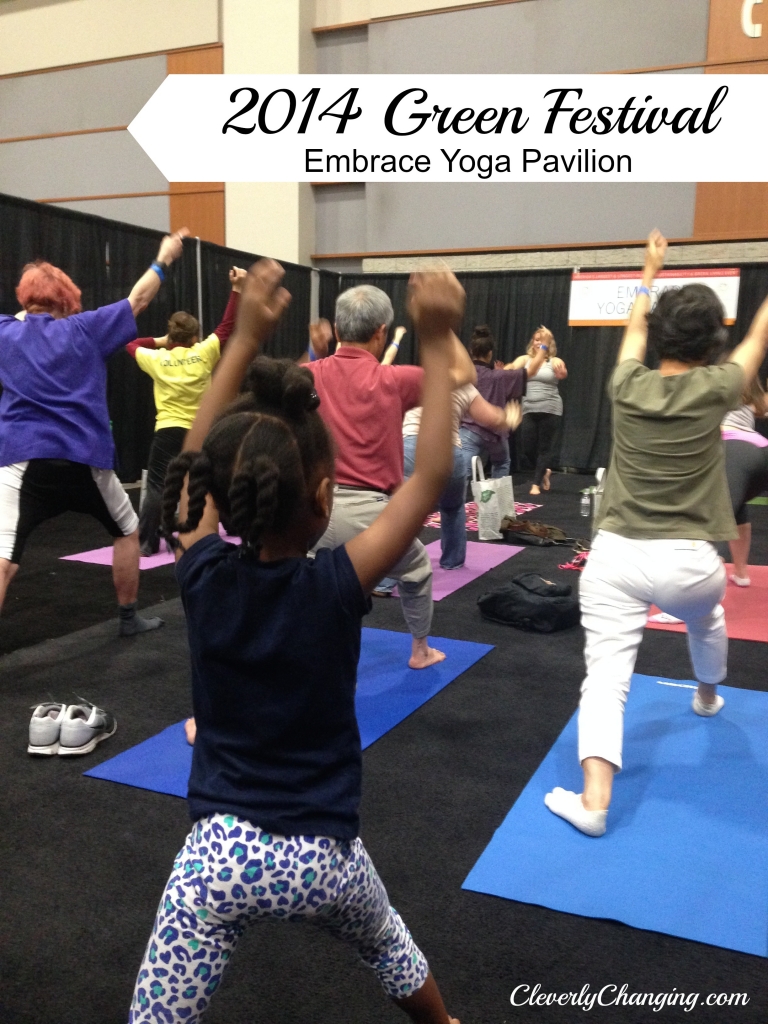 Embrace Yoga Pavilion, 2014 DC Green Festival