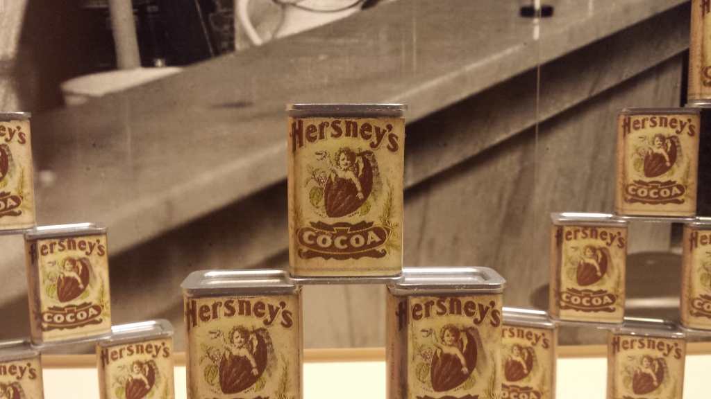Hersney's packaging at the Hershey Story Chocolate Museum #familyfun #TravelClevely