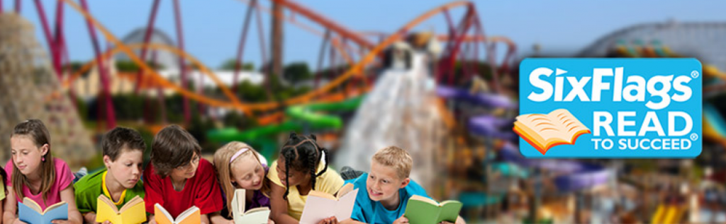 Six Flags Reading Program #educhat #learning #homeschool