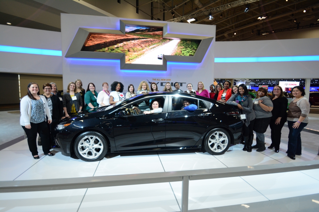 2016 Chevy Volt Bloggers at 2015 Washington Auto Show