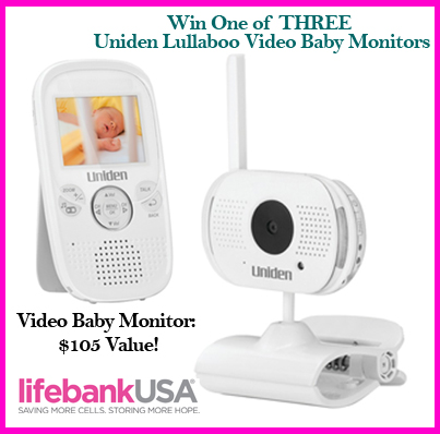 LifeBankUSA Baby Video Monitor #Giveaway (contest ends March 25, 2015) Enter today!