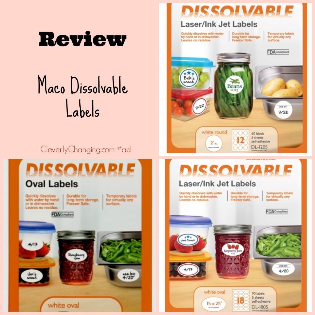 Maco Dissolvable Label #Review #green