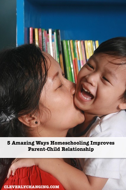 Homeschooling can improve Parent-Child relationships via @CleverlyChangin #homeschool #homeschooling