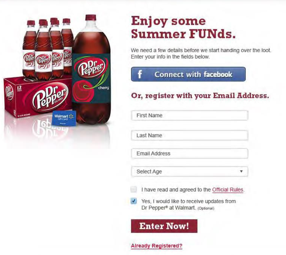 Step 1 How to Enter the Dr Pepper Summer Fund #Contest #giveaway