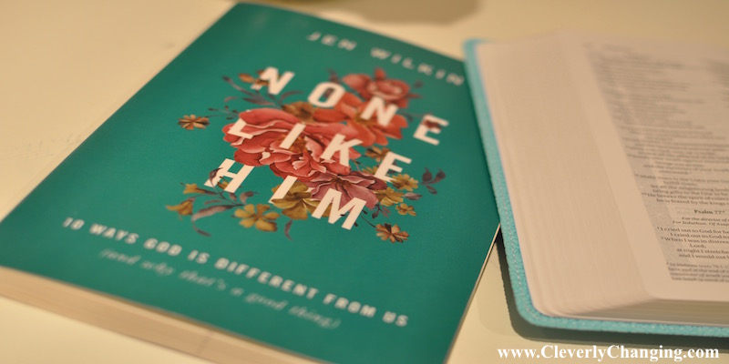 None Like Him by Jen Wilkin #bookreview