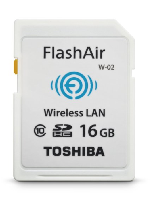 Toshiba wifi enabled sd card 16gb