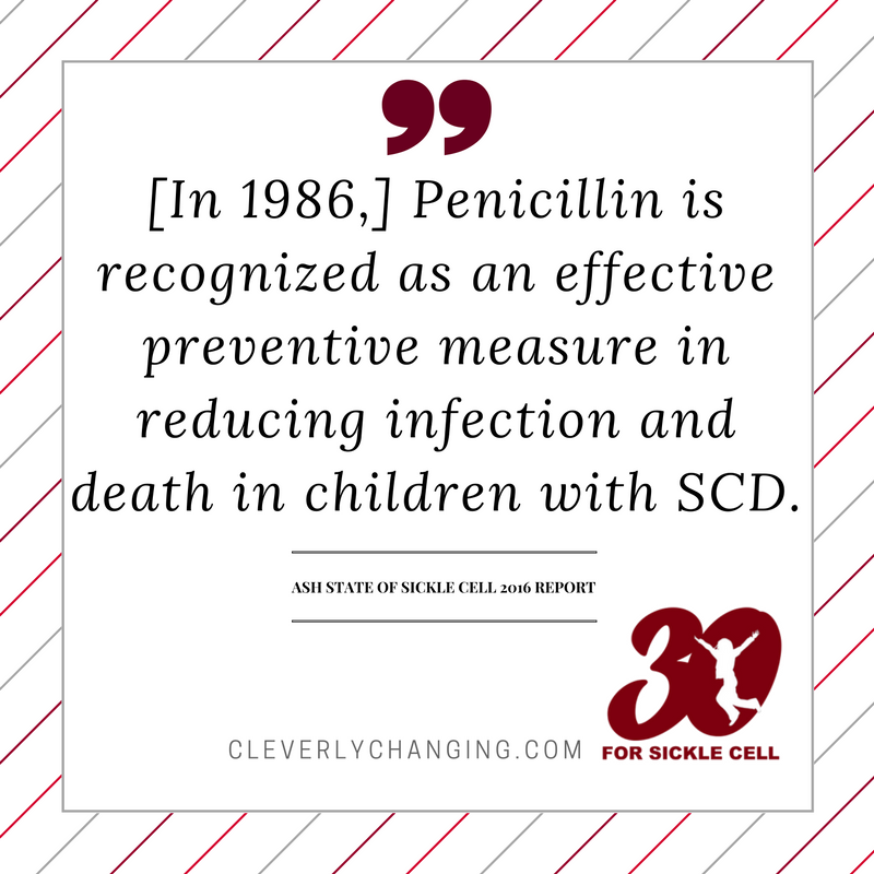 Penicillin and sickle cell