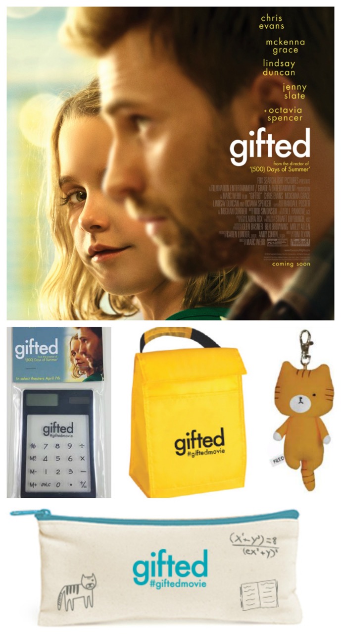 GIFTED Movie Swag Giveaway