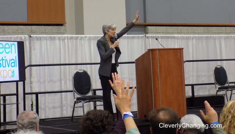 Dr. Jill Stein at the DC Green Festival 2017