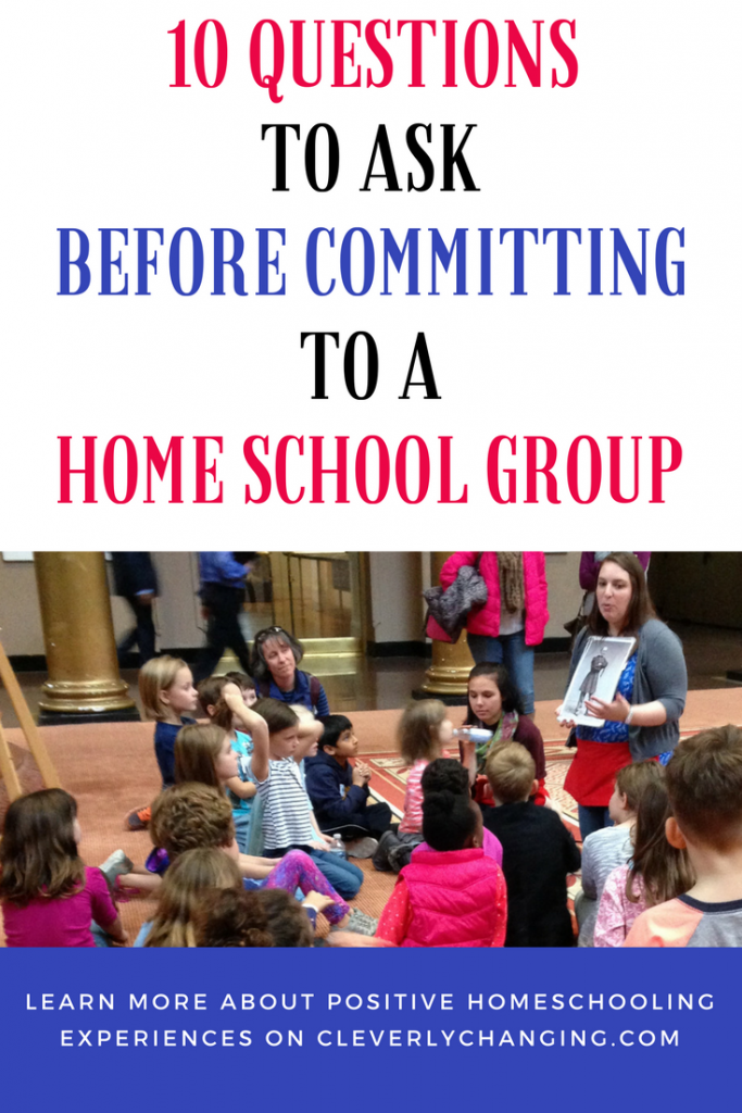 10 questions to ask before committing to a homeschool group #homeschool #homeeducation #quotes