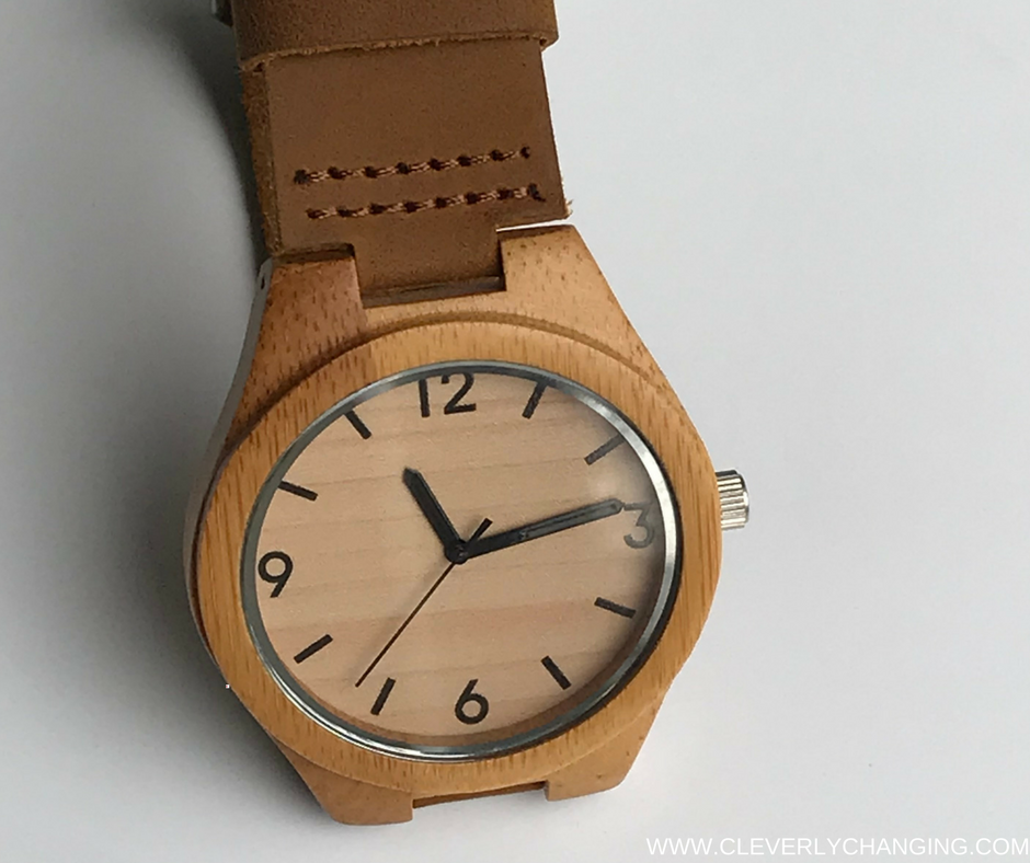 Personalized wood watch review enclosed 