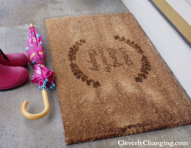  A Custom Front Door Mat (24inch by 36inch) personalized doormat review