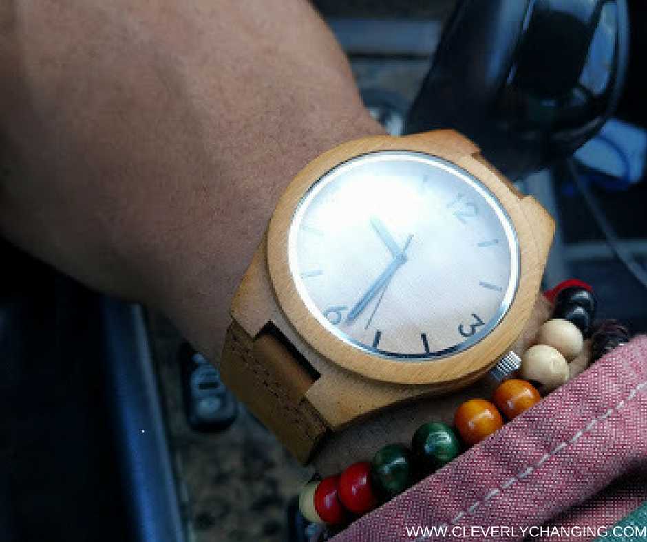 Personalized wood watch review enclosed