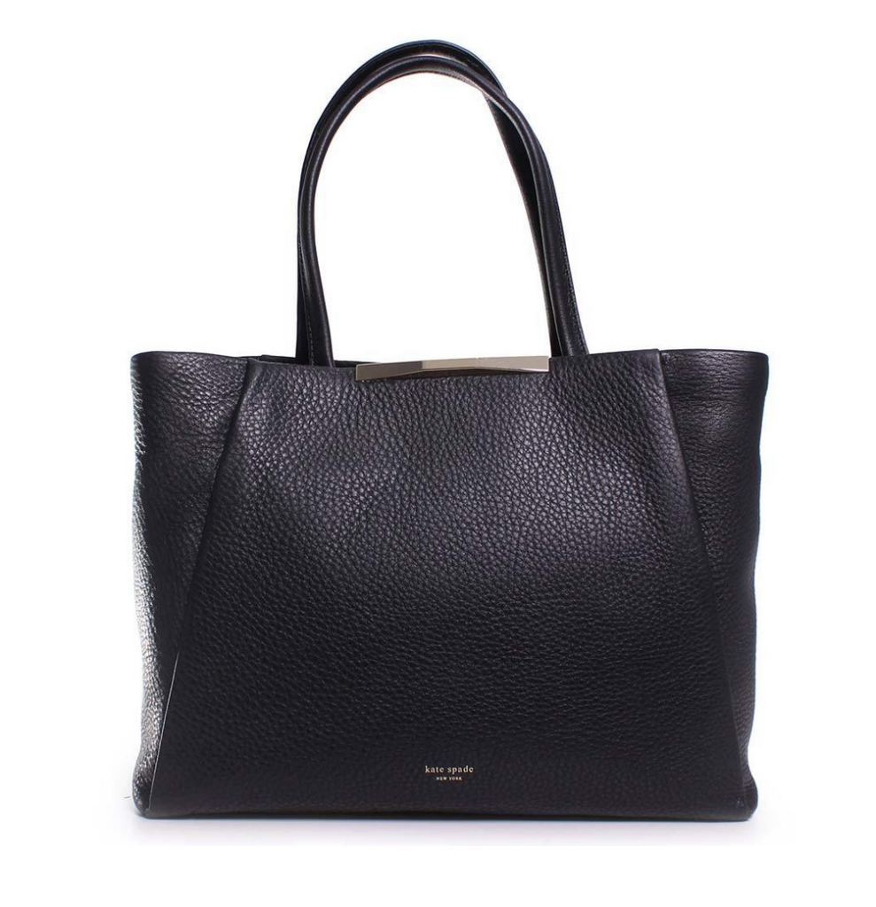 Kate Spade PXRU4928-001 Astor Row Zora Black Pebbled Leather Women's Shoulder Bag