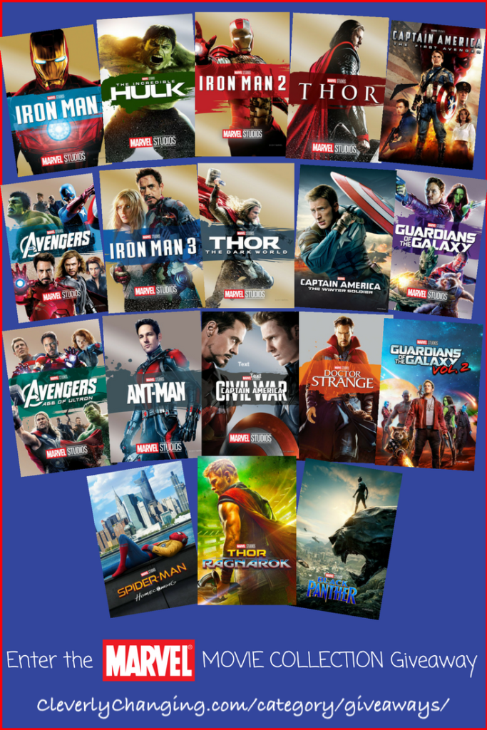 Enter To Win The Entire Disney Marvel Collection ARV $295