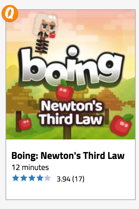 Boing Newton's Third Law