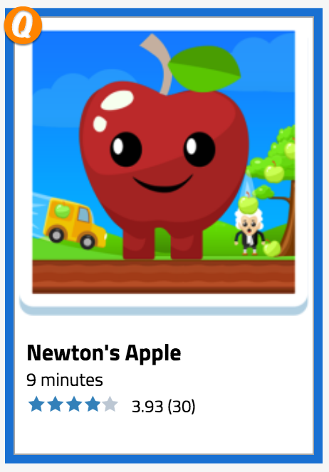 Legends of Learning Newtons Apple