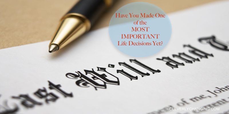 Do you have a will? Here's why you should. #personalfinance via @CleverlyChangin