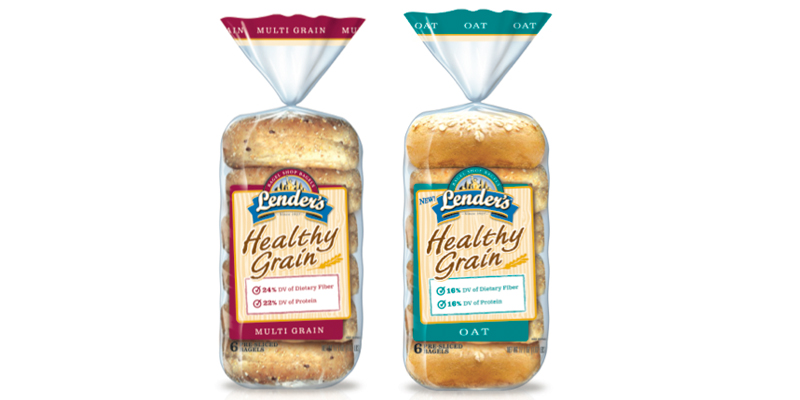 Yummy Lenders Healthy Grain Bagel Breakfast