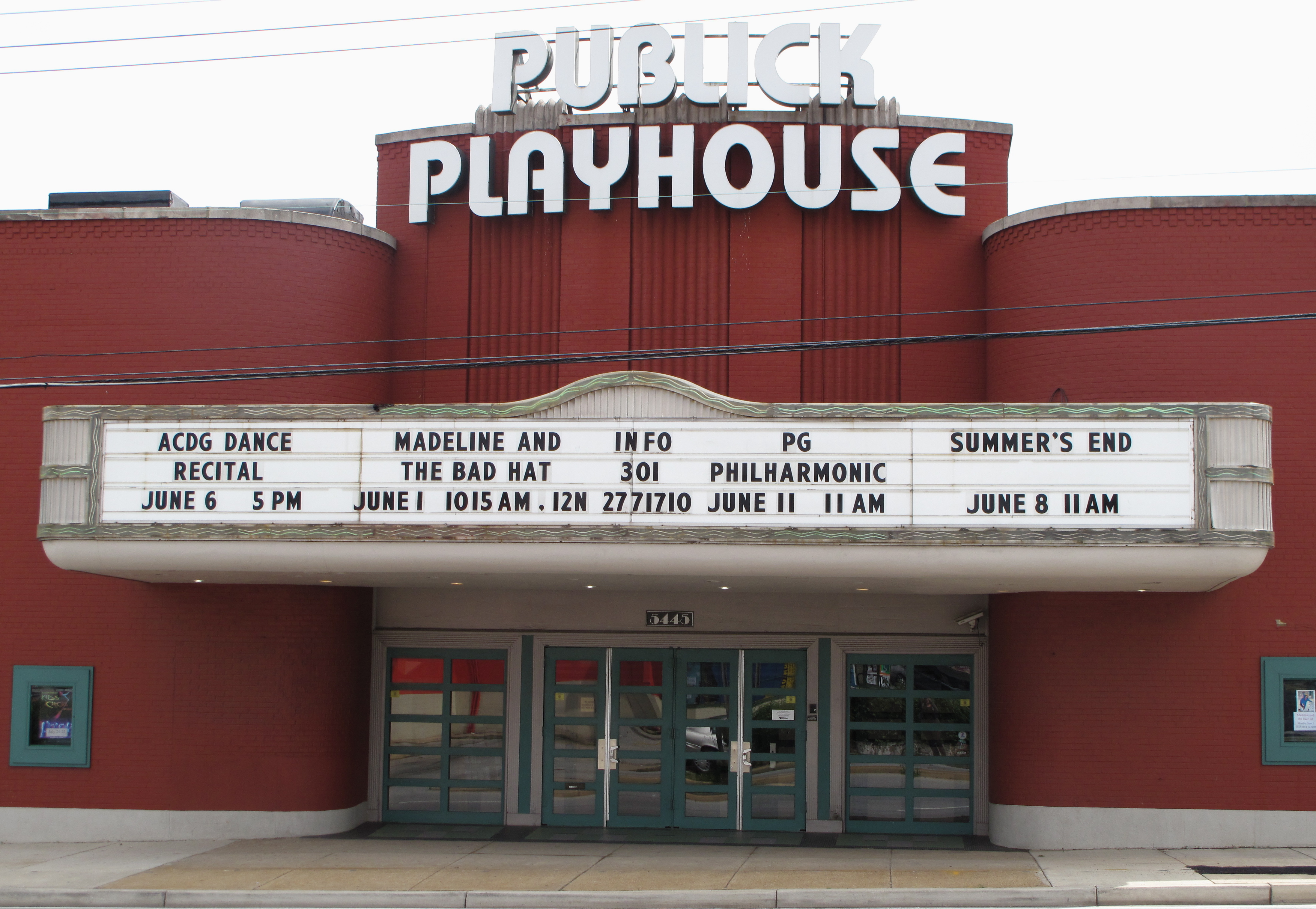 Kid-friendly events at Publick Playhouse