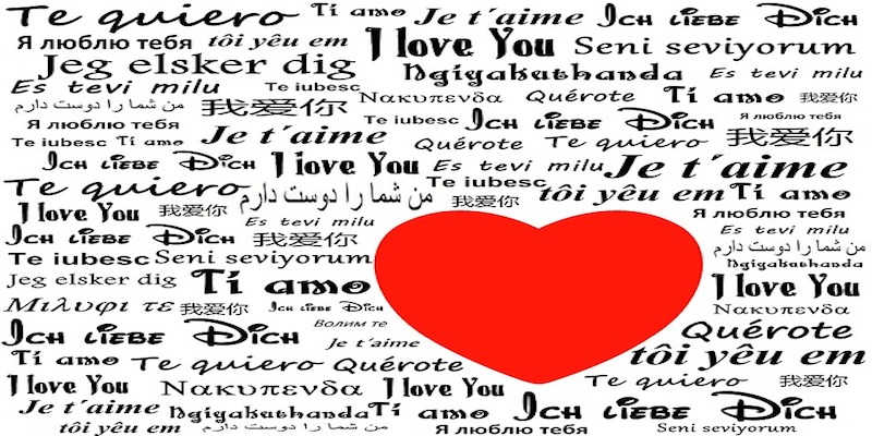 love in many languages