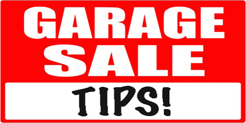 Great tips for helping your yard/garage sale look professional