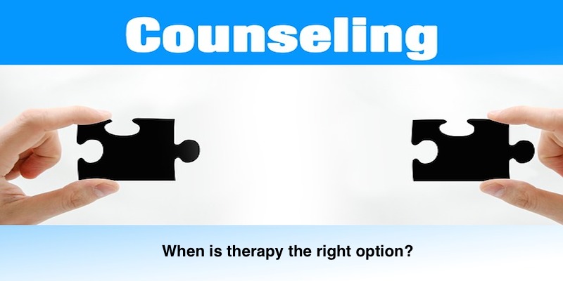When is therapy the right option. Helping people connect the dots. #health #mentalhealth