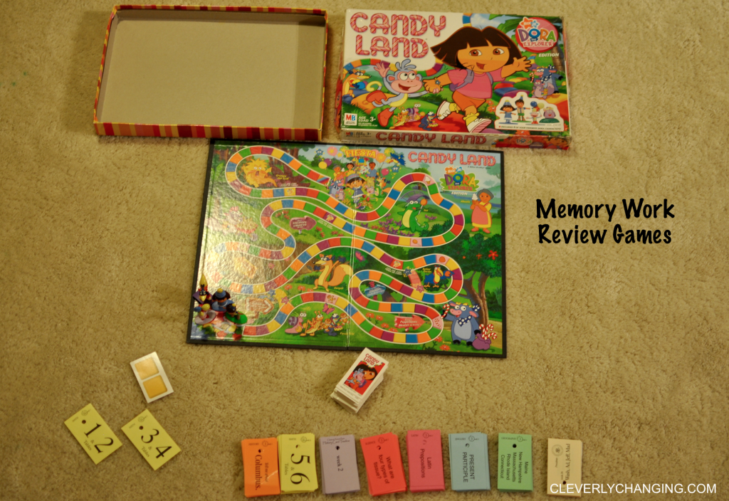 Fun Memory Work Review Games #homeschool #kids #education #homeschool resources
