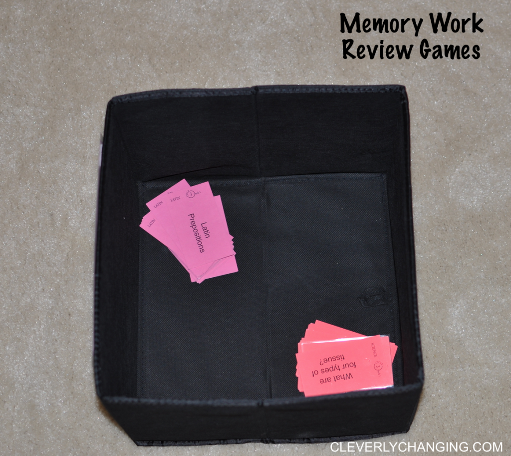Fun Memory Work Review Games #homeschool #kids #education #homeschool resources