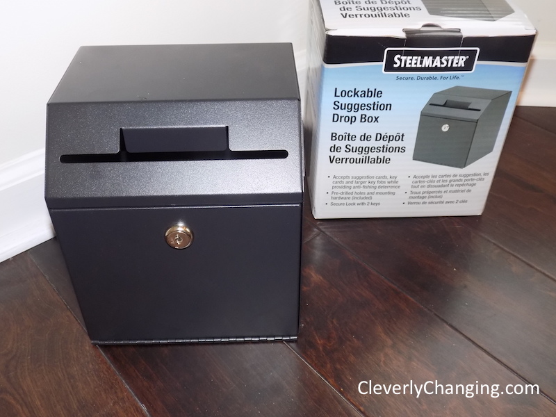 Steelmaster suggestion box #Review