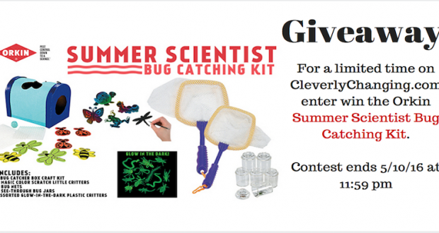 The Orkin Summer Scientist Bug Catching Kit #Giveaway