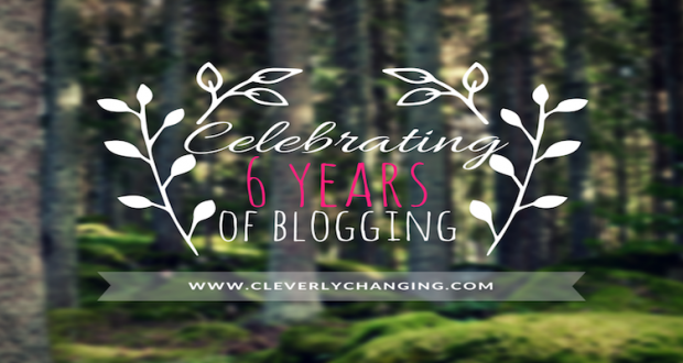 Celebrating 6 yrs Blogging Banner