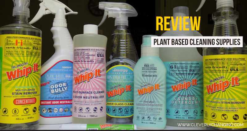 Review of The Amazing Whip it Plant Based Cleaning Supplies