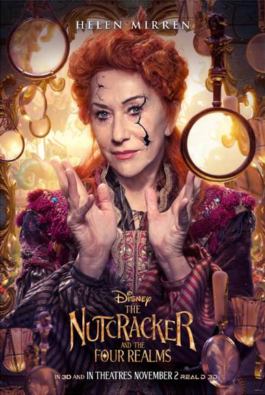 Helen Mirren The Nutcracker and the Four Realms in theaters November 2