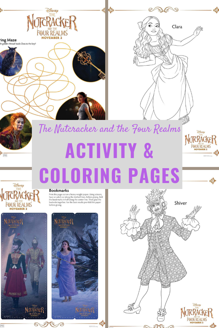 The Nutcracker and the Four Realms Activity and Coloring Pages(1)