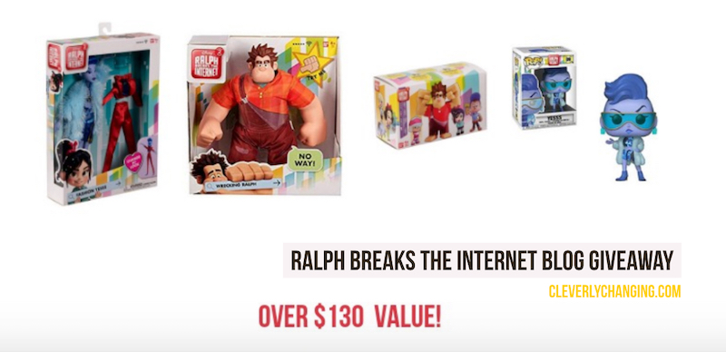 Ralph Breaks The Internet Blog Giveaway