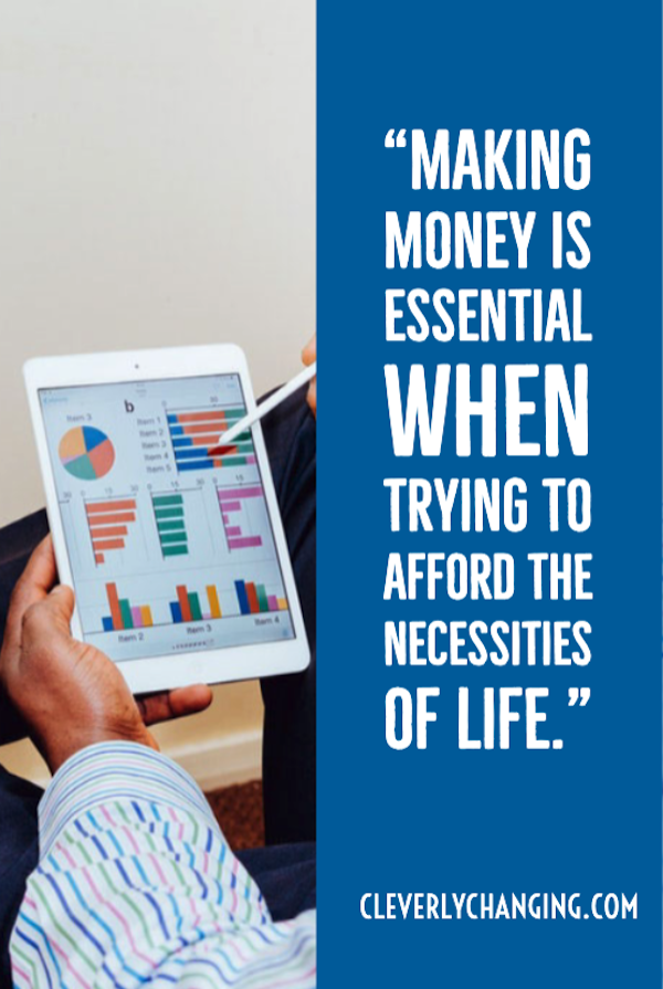 Finance Friday - Making money is essential when trying to afford the neccessities of life